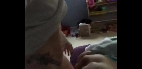  Little mama loves a thick uncut cock! Pawg taking back shots....
